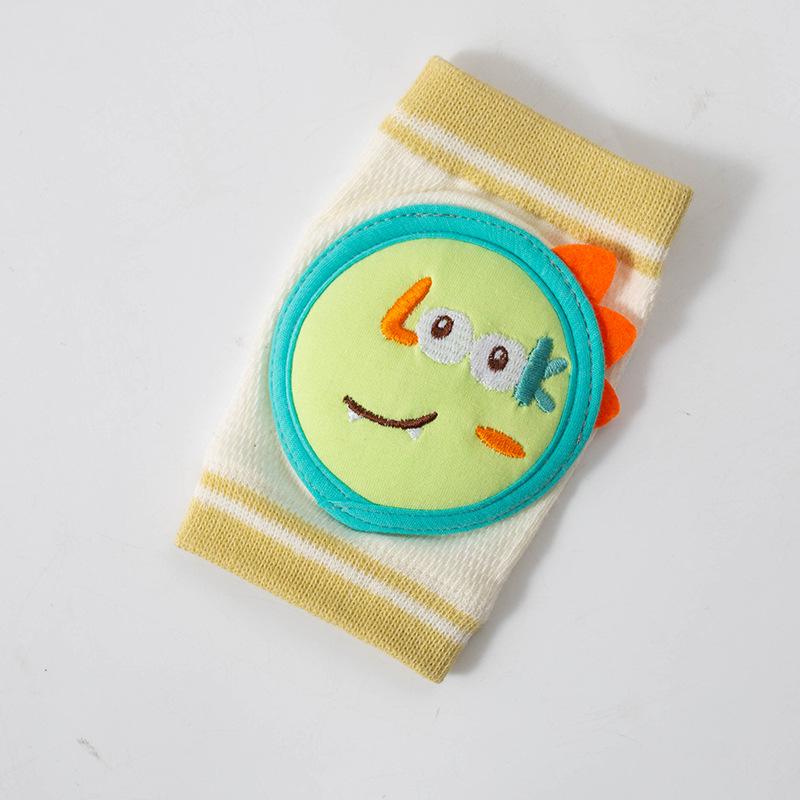 Дышащие наколенники с рисунком от падений для младенцев, малышей, мальчиков и девочек