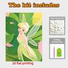 Disney Pearl Art Tinker Bell DIY Pearl Painting Kit Pearl Art Wall Decor Suitable for Home Office Handmade Gift