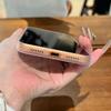 Ультратонкий Жесткий Чехол Для Телефона С Текстурой Углеродного Волокна Для iPhone 17 16 E 15 14 13 12 Pro Max Plus Тонкий Прозрачный Ударопрочный Мягкий Чехол из ПК