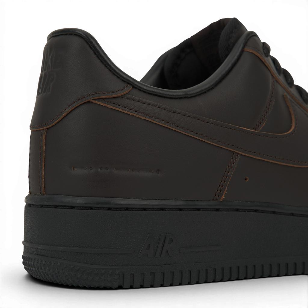 Nike Кроссовки унисекс Air Force 1 Low Premium Морзе Вельветово-коричневый Вельветово-коричневый-Черный-Металлический-Золотой-Светло-рыжий IM8056-220