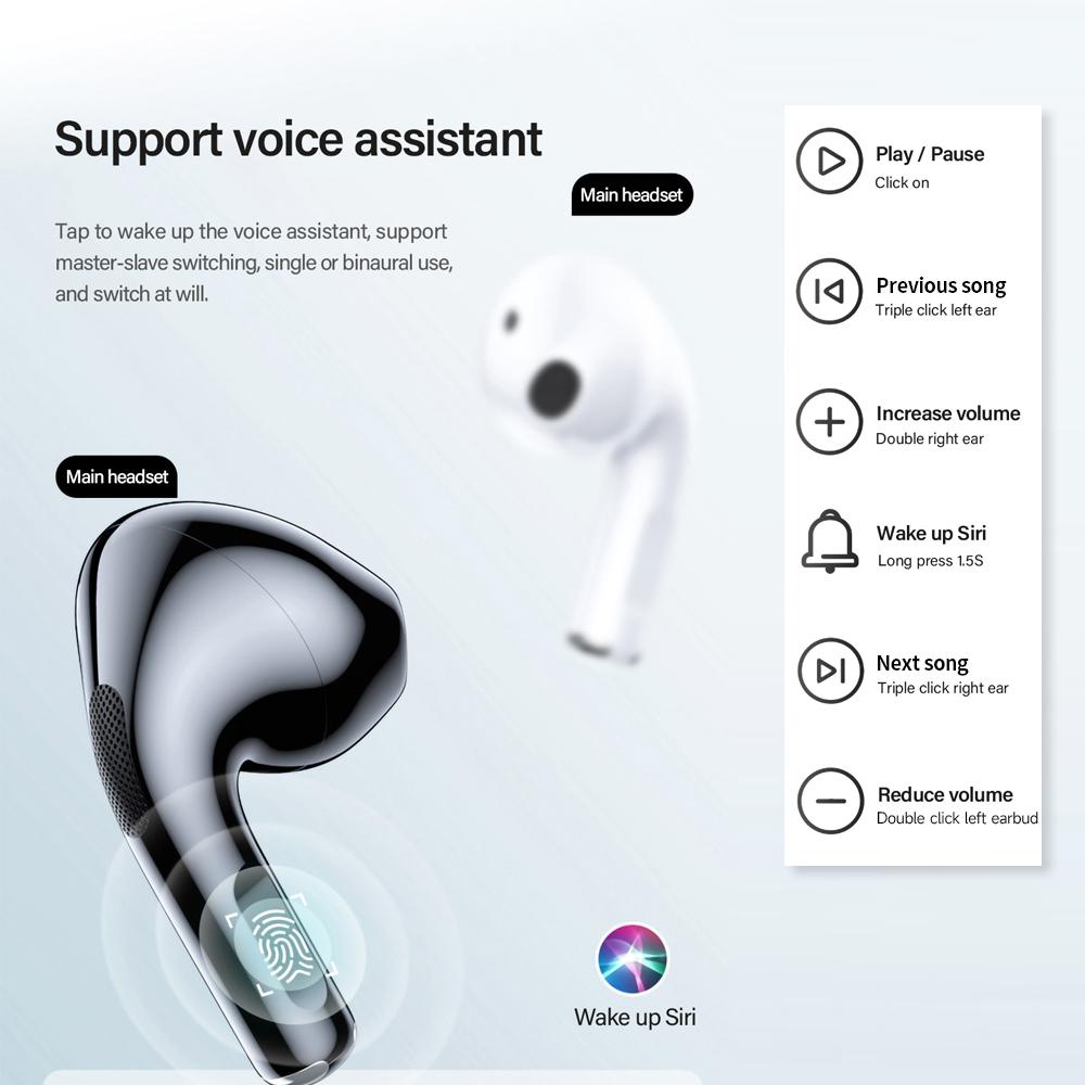 Lenovo Наушники LP40 True Wireless BT Earbuds Спортивные полувкладыши с подвижной катушкой 13 мм