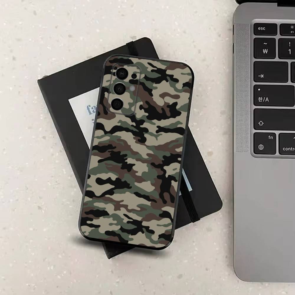 Camouflage Art Army For Samsung Galaxy A73,31,Note,22,71,53,32,72,41,8,9,52,J7,Soft Black Silicone Cover Case