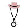 1/4Pcs Reusable Silicone Cowboy Hat Straw Covers Dust-Proof Straw Caps for Stanley Cup 30 40 Oz Bar