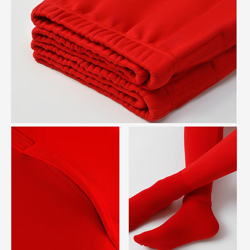 SEPTWOLVES Термобелье со знаком зодиака для мужчин, осенне-зимнее, с флисовой подкладкой, утолщенное, набор из 6 предметов в подарочной коробке, Год Лошади, Новый год, Свадьба