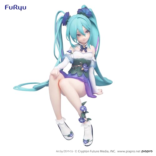 Furyu Hatsune Miku Noodle Stopper Figure Flower Fairy Morning Glory