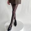 Женские JK Ажурные Цветочные Жаккардовые Колготки Сексуальные Рыболовные Сети Кружевные Колготки Леггинсы