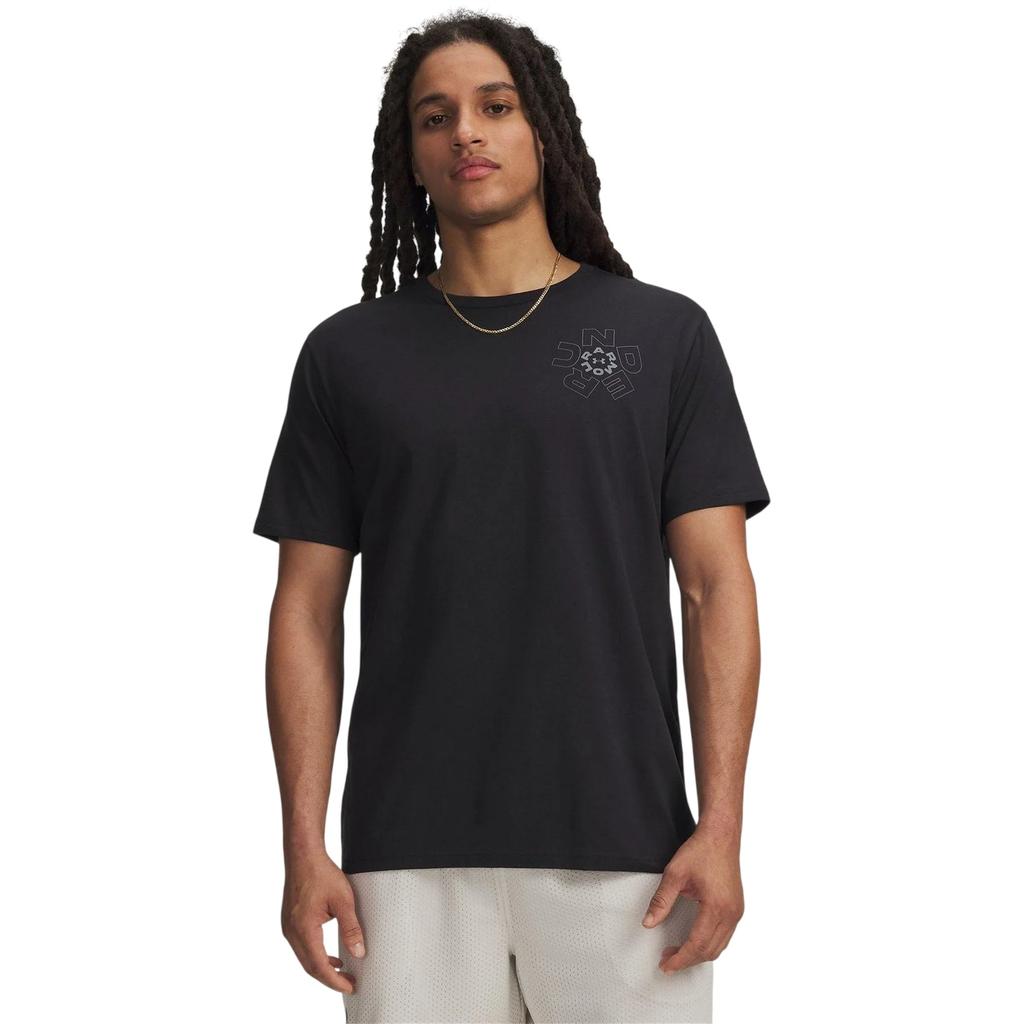 Under Armour Mens Radial Wordmark T-Shirt