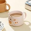 Cute Water Cup Ceramic Tea Drinking Cup Mug Stacked Pair Cup  Gift