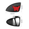 1 Pcs 3 In 1 360 Degree Rotation Three Sided Blind Spot Mirror Reversing Blind Spot Convex Mirror, Right & Left