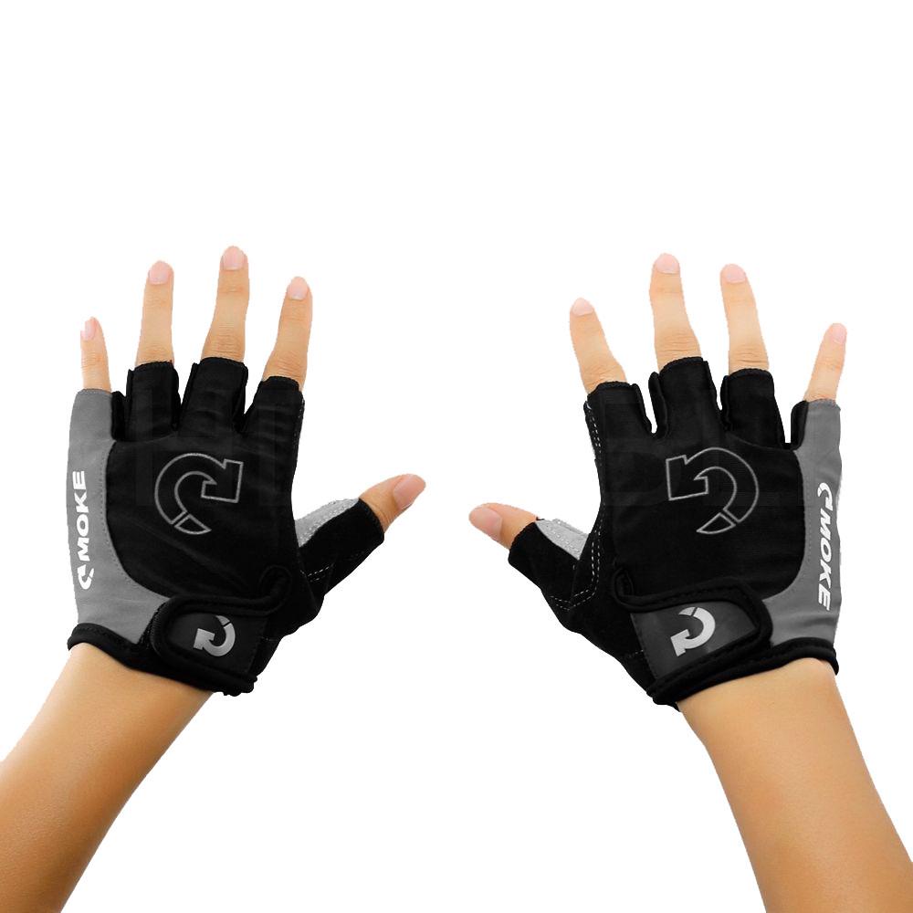 Sports Racing Cycling Motorcycle Bike Bicycle Gel Half Finger Gloves S M L XL
