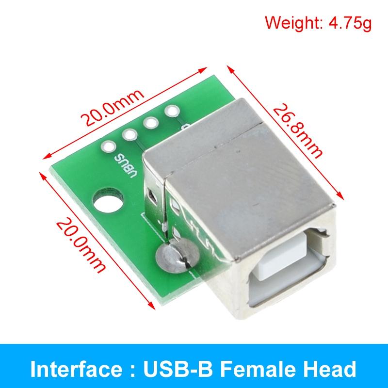 5/10 ШТ. USB-разъем папа / MINI MICRO USB на DIP-адаптер, разъем мама 2.54 Разъем Тип-C USB2.0 3.0 Конвертер-мама