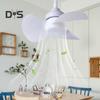 Ceiling Fan Strong Airflow Low Noise 360-Degree Adjustable Simple Installation Bedroom Living Room Air Circulation Fan Accessories