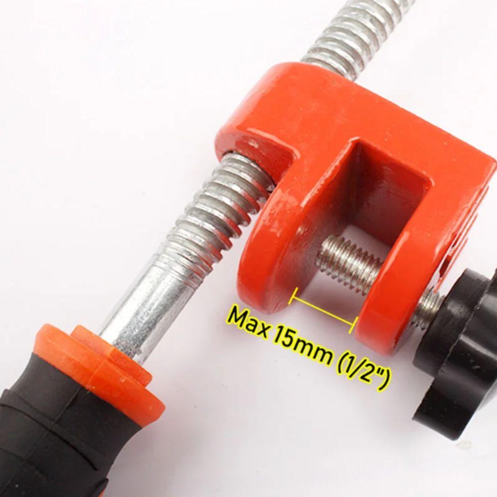 Comfortable Handle F-Clamp Fine Workmanship Industrial Metal Fixing Clamp Woodworking Projects