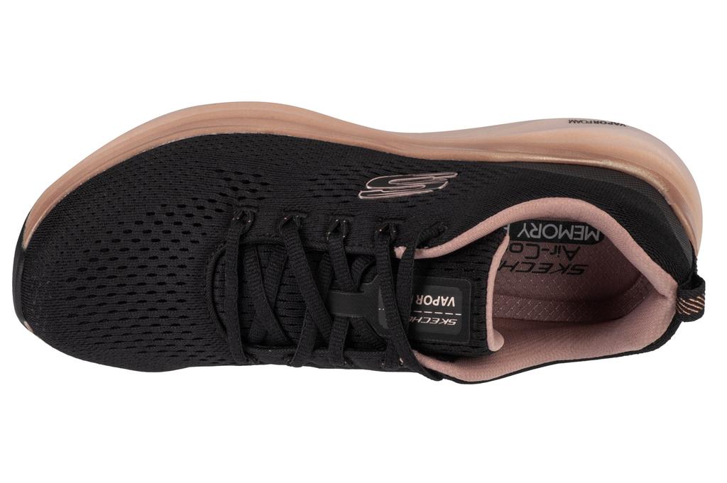 Skechers Vapor Foam - Midnight Glimmer, Womens Black Sneakers