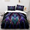 Geometry Line Duvet Cover Colorful Pattern for Children Teens Boys Adult Abstract Art Quilt Cover for Bedroom Decorations Queen