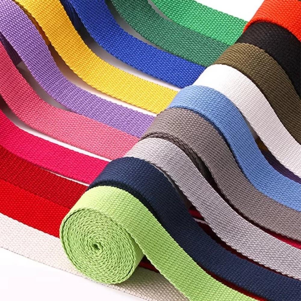 1.3mm Thickness Cotton Webbings Tape 1 Meter Length Bias Binding Tape DIY Sewing Projects