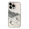 Чехол для лыж Звезды Мягкий чехол для iPhone 17 16 16e 14 13 12 Mini 11 15 Pro Max X XR XS 13Pro 17 Air Противоударный чехол-подушка Funda