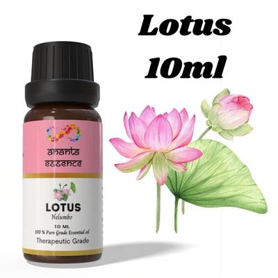 Эфирное масло Ananta Lotus 10 мл – Цветочно-водный аромат для диффузоров, свечей и ароматизации дома