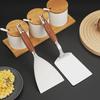 Stainless Steel Teppanyaki Spatula for Steak, Pizza, and Pancakes