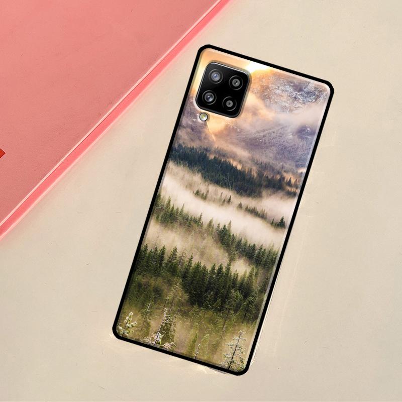 Чехол 'Лесная Вершина Горы' Для Samsung Galaxy A53 A12 A32 A52 A05 A36 A56 A26 A16 A33 A13 A55 A35 A15 A14 A34 A54