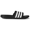 Adidas Adilette Comfort Регулируемые шлепанцы Черно-белые кроссовки унисекс Core-Black Footwear-White GZ8951