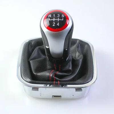 Новый стиль ручки переключения передач для VW Polo 6r 6c Хэтчбек Седан 2011- МКПП 5/6-ступенчатая ручка переключения передач с чехлом
