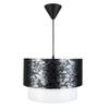 Black Silver Cake Pendant Lamp PVC Material Bedroom Living Room Living Room Chandelier