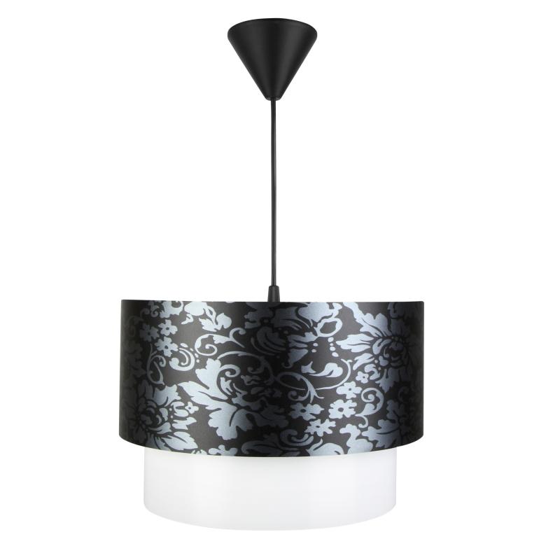 Black Silver Cake Pendant Lamp PVC Material Bedroom Living Room Living Room Chandelier