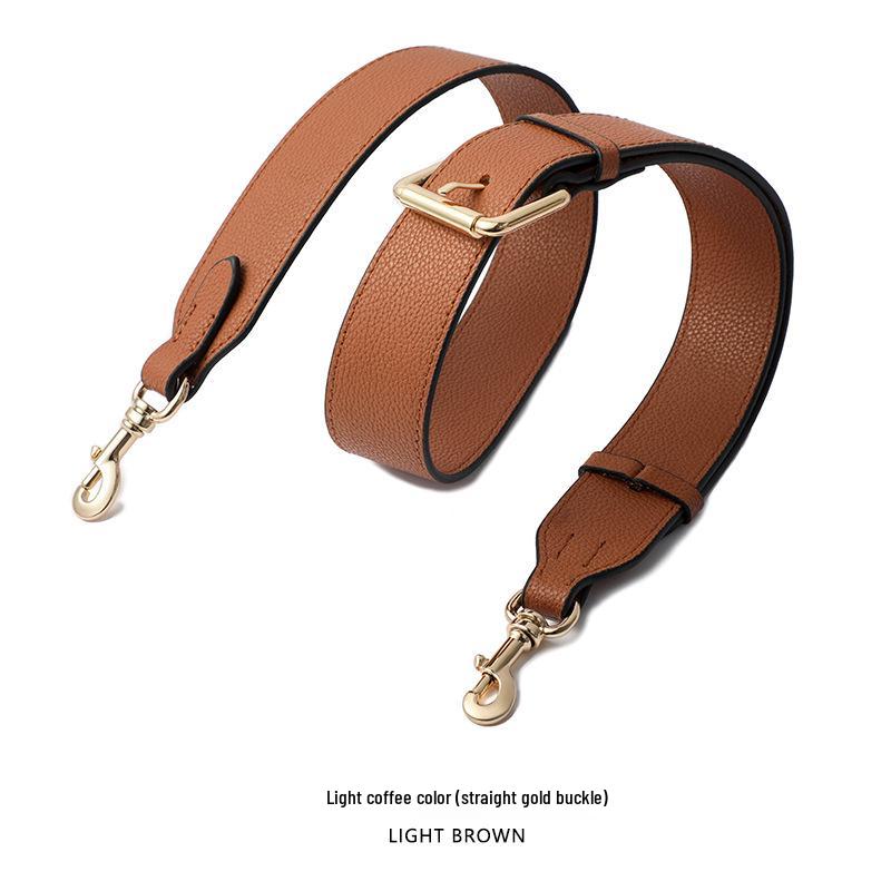 Универсальный широкий плечевой ремень из коровьей кожи с зернистой текстурой личи для сумки Dionysus (модель: MHS-A-9)