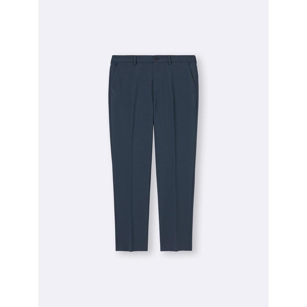 GU by Uniqlo Моющиеся зауженные брюки Sw+ec длиной 77,0 см 