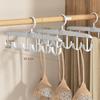 1Pc Bra Hanger For Closet,360°Rotating Multi-Functional Racks With Hook For Camisole Hat Belt Bag,Saving Space Vest Storage Rack