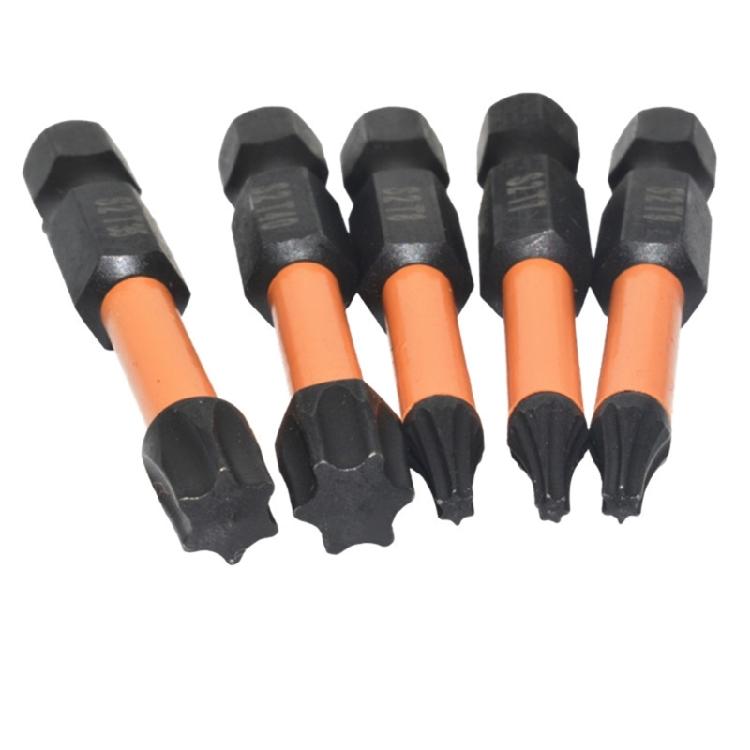 Набор бит Torx из 26 шт. 1/4 дюйма Набор бит для отвертки Torx Ударный Магнитный Шестигранный