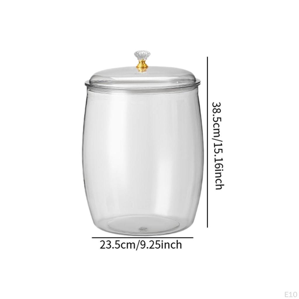 Jar with Airtight Lid for Home Pantry Candy Rice Storage