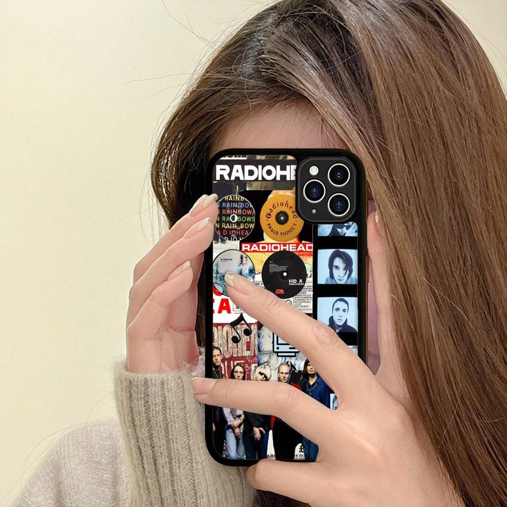 Чехол для телефона Singer R-Radiohead для iPhone 16 Pro Max 15 14 Plus 14 13 12 11 17 PC+TPU Чехлы Задняя крышка