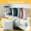 Luxurious 45x45cm Pom-poms Cushion Cover In Soft Velvet For Elegant Home Dcor