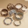 Sexy Leopard Print Cuff Bangles for Women 2025 Trendy Classic Leather Zebra Print Bracelet Wedding Pendant Jewelry Gift