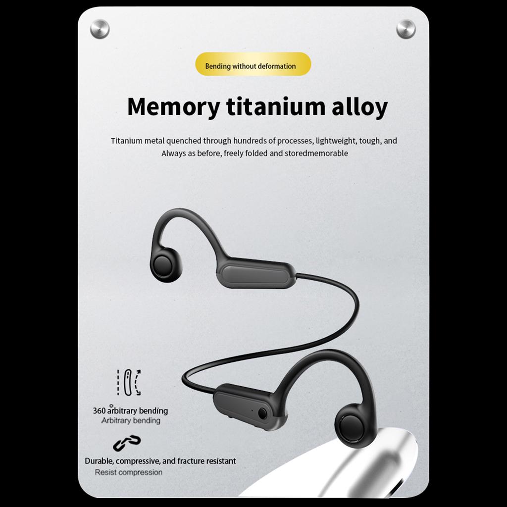 Беспроводные спортивные наушники для бега B8 с костной проводимостью BT со сверхдлительным режимом ожидания