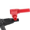 2Pcs Red+Black 4Mm Male Right Angle Insulation Banana Plug Multimeter Test