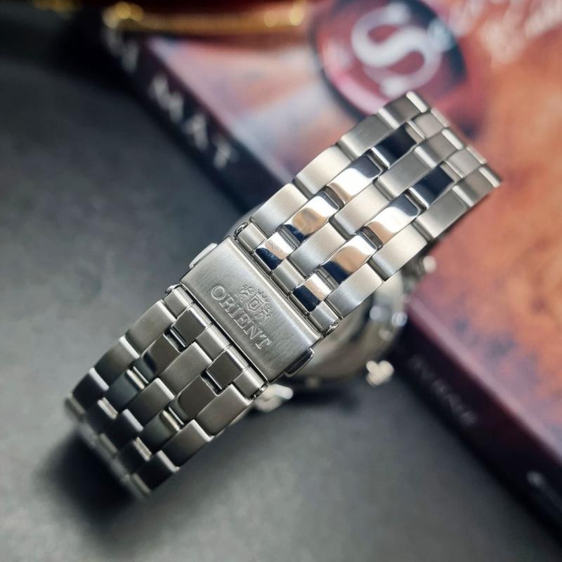 Мужские механические синие часы Orient RA-AC0F09L10B