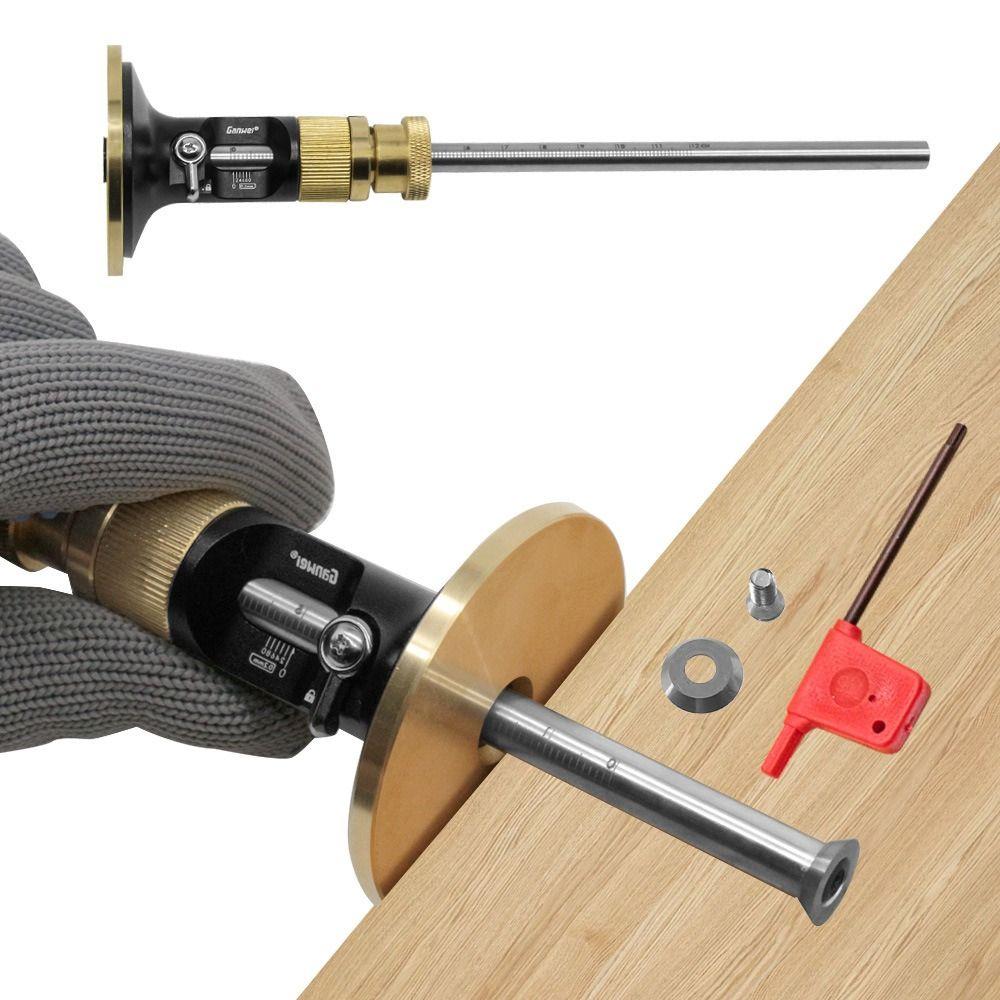 Adjustable Wheel Marking Gauge Cemented Carbide Wheel Scribe Tool  For Woodworking