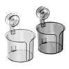 Tissue Box Wall-Mounted Roll Paper Holder with Vacuum Suction Cup Easy Installation Tissue Organizer for