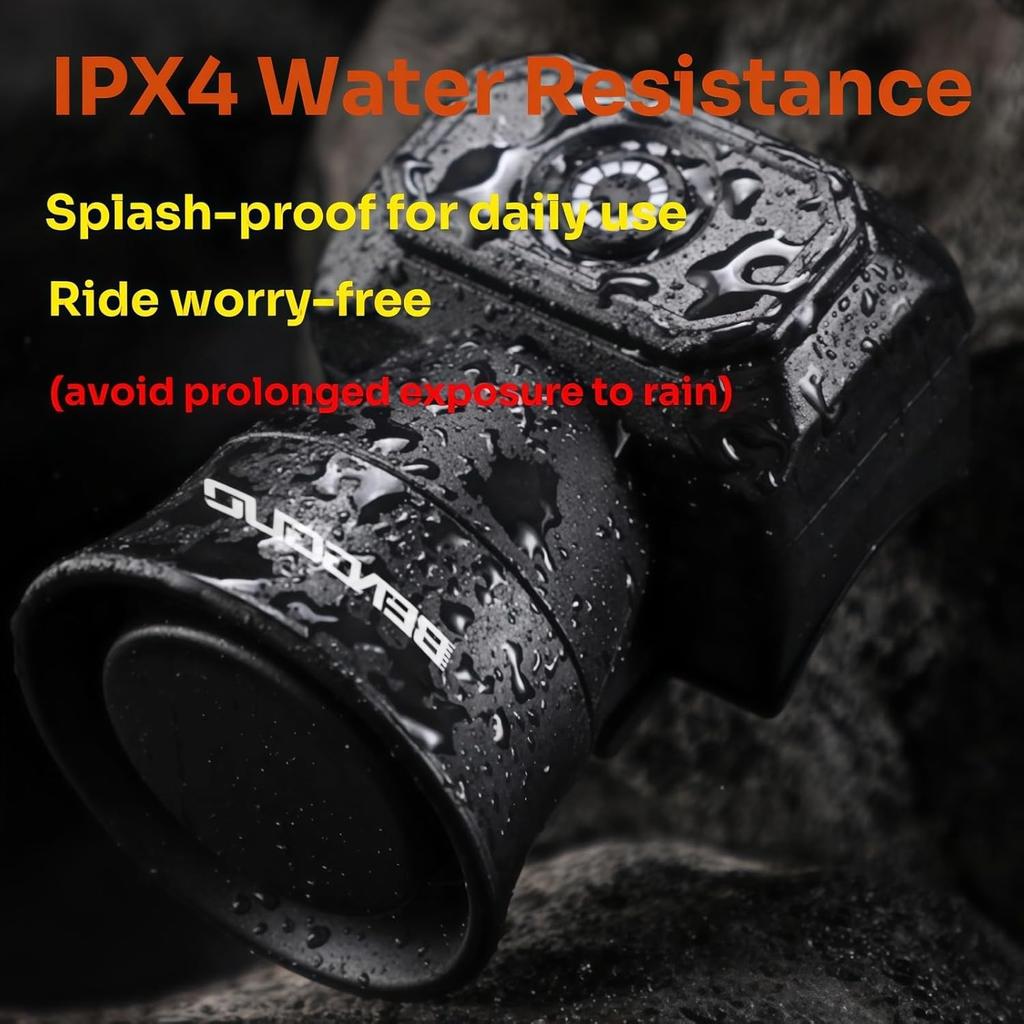 Loudest Bike Horn - Electric Bike Horns Loud Waterproof, Electronic Bicycle Horn for 22.2-32mm Handlebars, Easy Installation for Bike, Scooter, Ebike