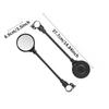 1pc Bicycle Rearview Handlebar Mirrors 360 for Mountain Road Bike  Bendable Hose Adjustable Rearview Mirror Bicycle Mirrors
