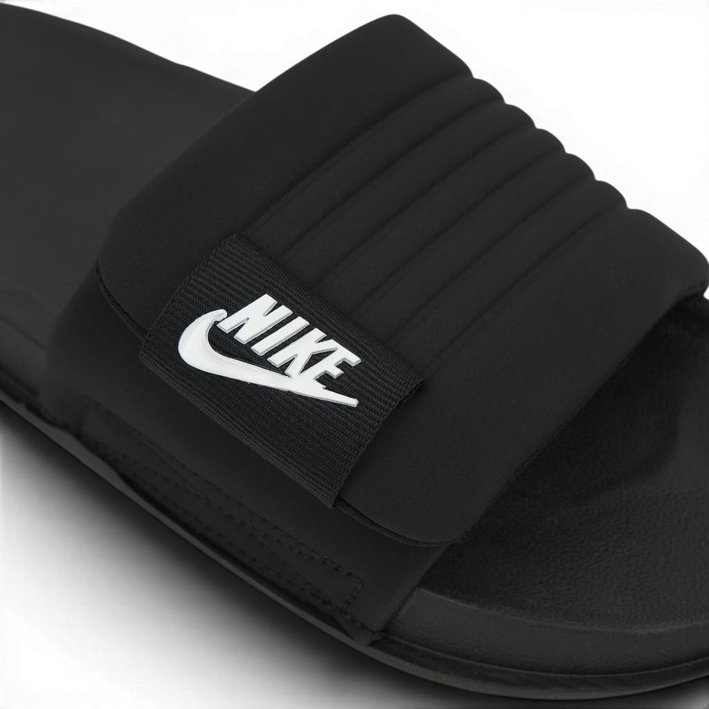 Nike Шлепанцы Offcourt Adjust Черно-белые Унисекс Кроссовки DQ9624-001