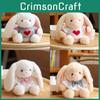 Adorable Plush Bunny Doll Soft Rabbit Stuffed Toy Ideal Birthday Gift For Couples