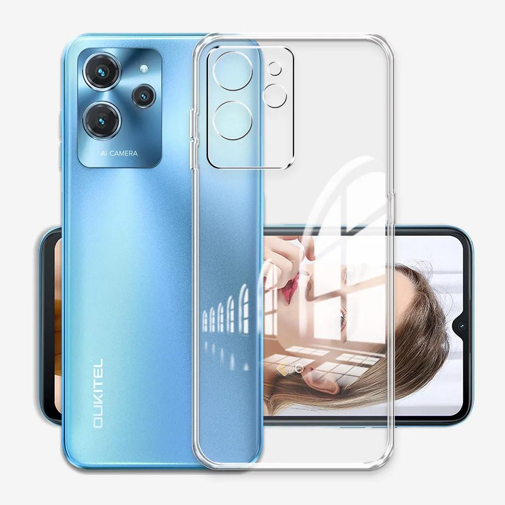 Для Oukitel C32 Чехол Модный Прозрачный Мягкий Силиконовый Чехол для Телефона Для OUKITEL C32 C 32 OukitelC32 Прозрачная Противоударная Задняя Крышка Coque