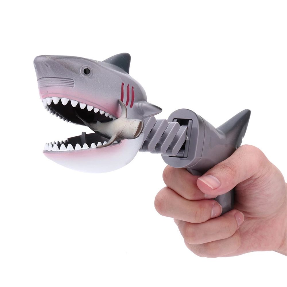 Hungry Shark Spring Manipulator Clip Toy Shark Bite Game Animal Claw Chomper Toy Shark Grabber Toys