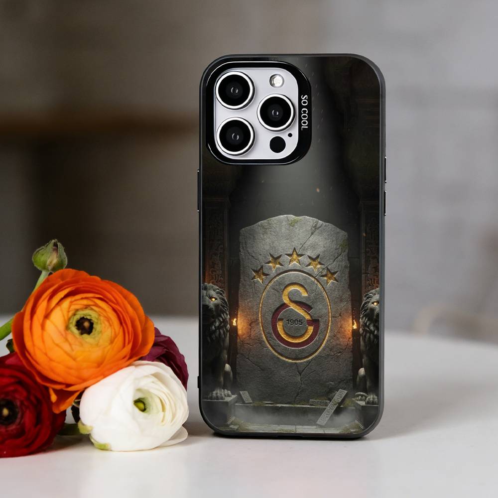 G-Galatasaray SK 1905 Edition Phone Case For iPhone 17,16,15,14,13,12,11 Plus,Pro Max,XS,Colorful Silver Phone case Funda Cover