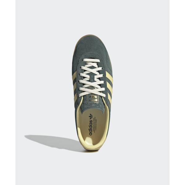 adidas Оригинальные Gazelle Lo Pro Удобные скейт-кроссовки Женские кеды Зеленые JQ7105