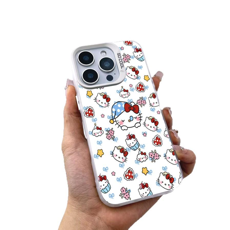 Hello Kitty Cute White Phone Case for Apple 11